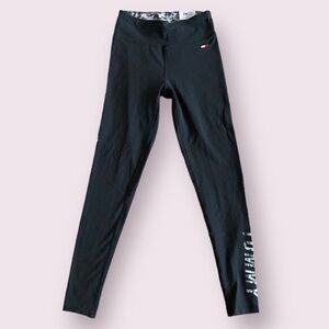 Tommy Hilfiger NWT High Rise Athletic Jersey Leggings Full Length XS Stretchy